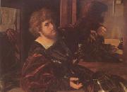 SAVOLDO, Giovanni Girolamo, Portrait of the Artist (mk05)